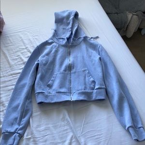 Brandy Melville cropped hoodie